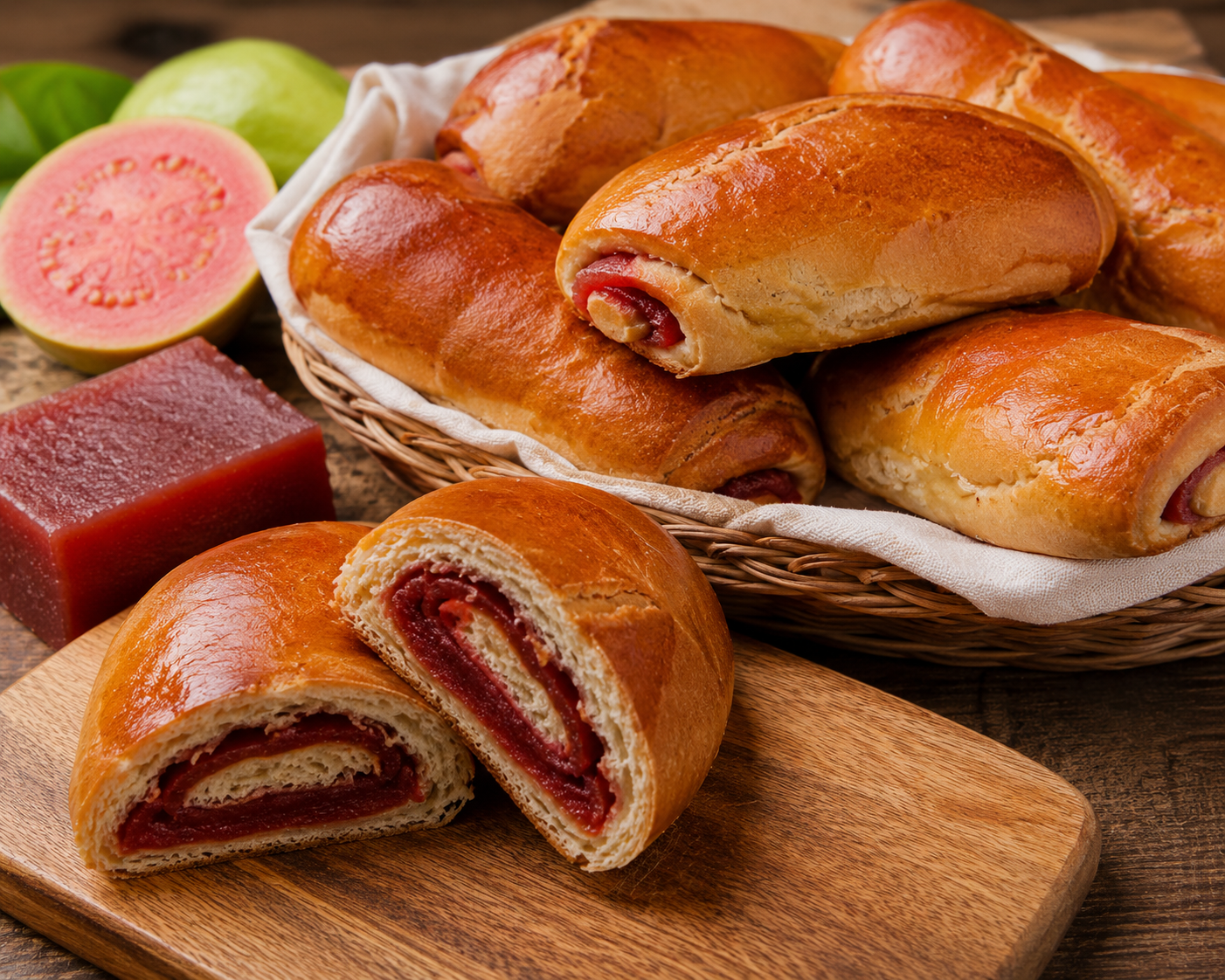 Pan de guayaba y panes especiales artesanales